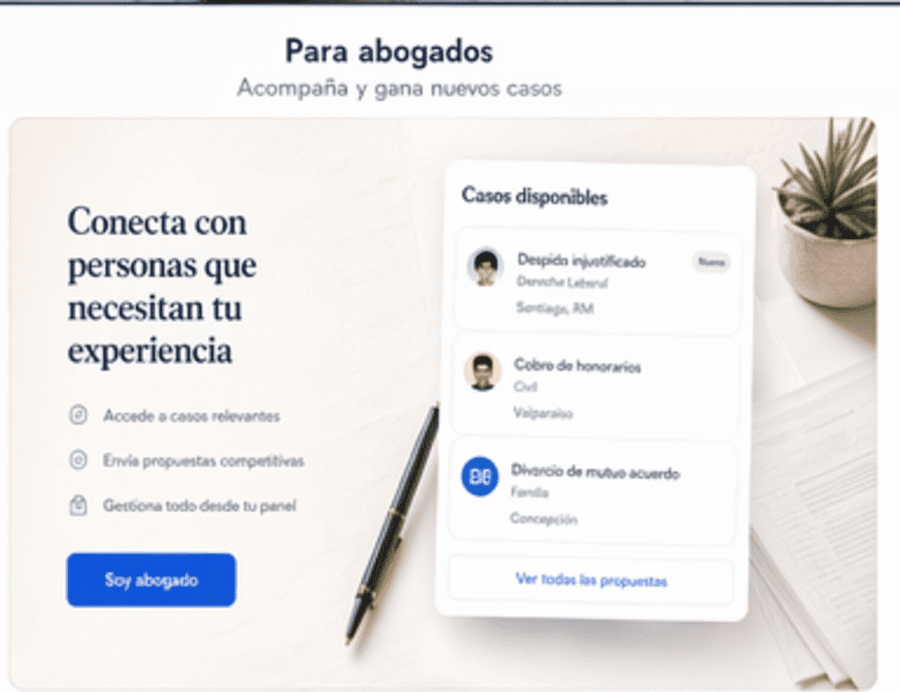 Directorio de abogados verificados